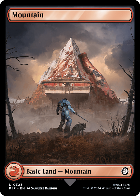 Mountain (PIP-323) (Full Art) (Foil)