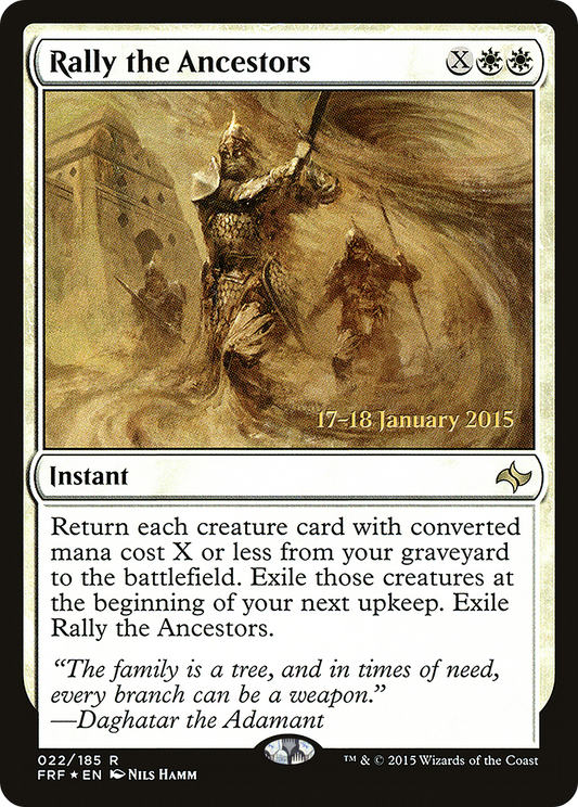 Rally the Ancestors (PRE-22S) (Foil)