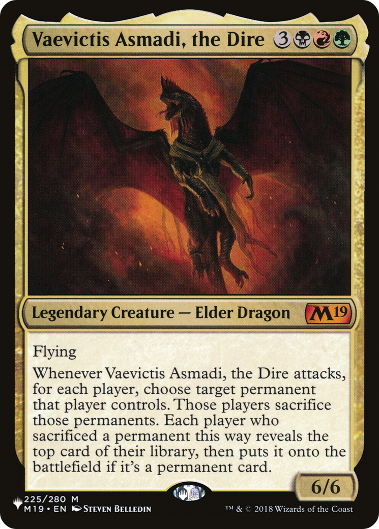 Vaevictis Asmadi, the Dire (LIST-M19-225)