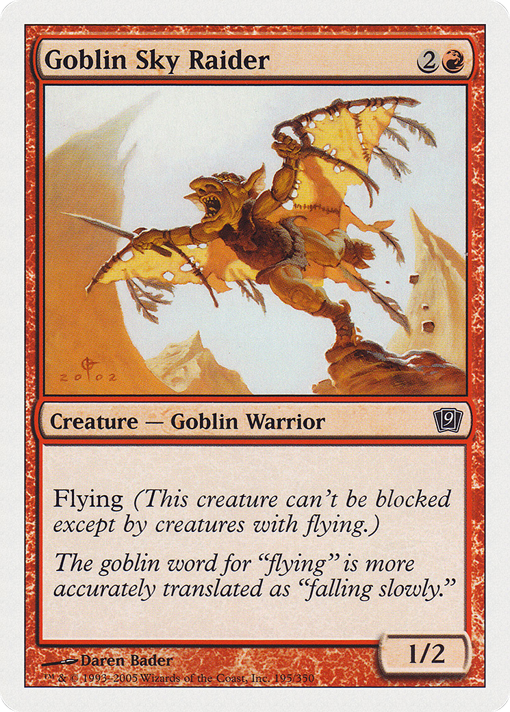 Goblin Sky Raider (9ED-195)