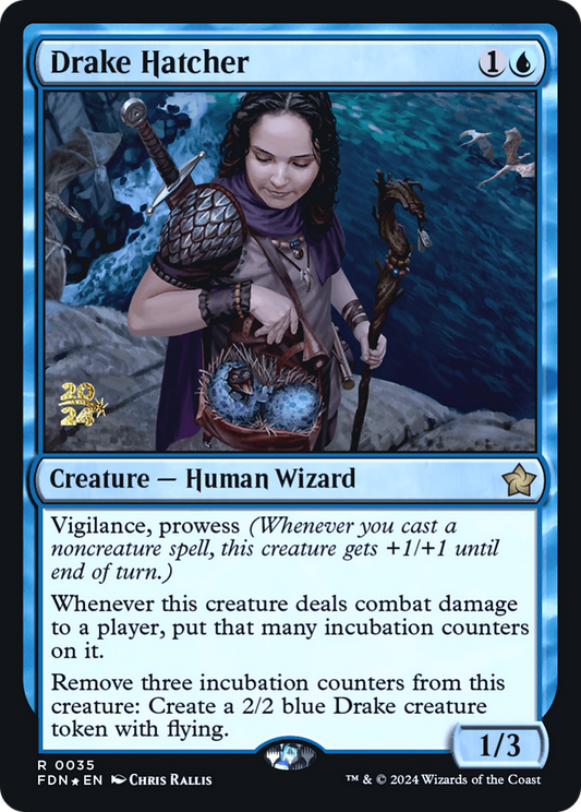 Drake Hatcher (PRE-35S) (Foil)