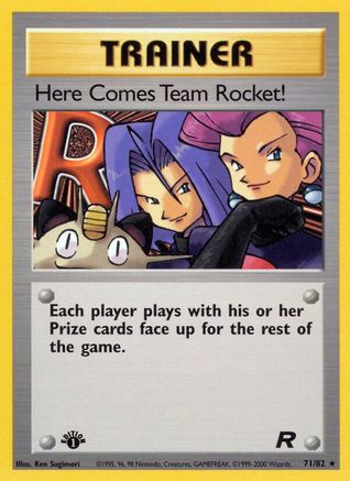 Here Comes Team Rocket! (71) (TR-071) (1st Edition)