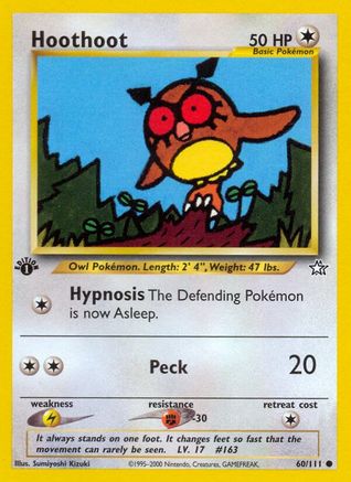Hoothoot (N1-060) (1st Edition)