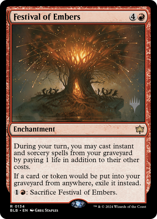 Festival of Embers (PPBLB-134P) (Foil)