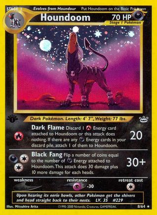 Houndoom (N3-008) (1st Edition Holofoil)