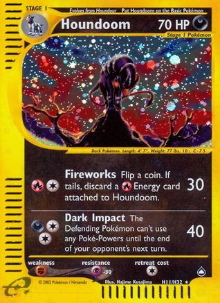 Houndoom (H11) (AQ-H11) (Holofoil)