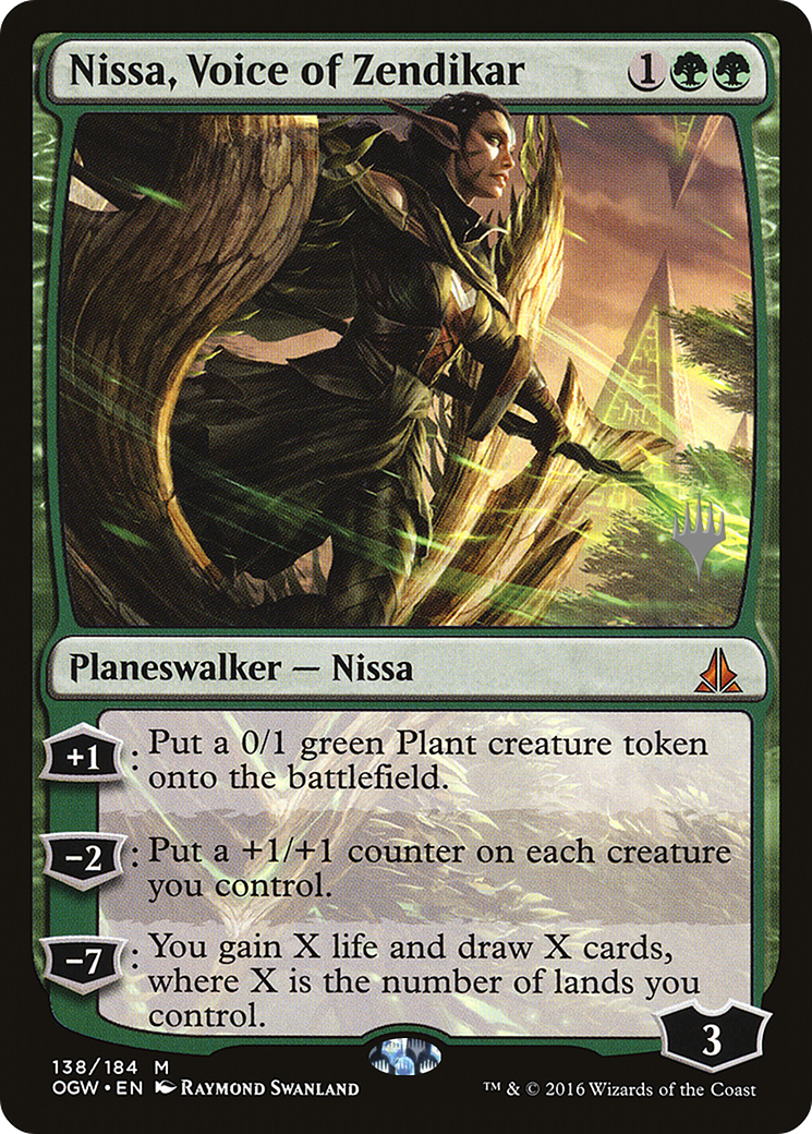 Nissa, Voice of Zendikar (PPIKO-138P) (Foil)
