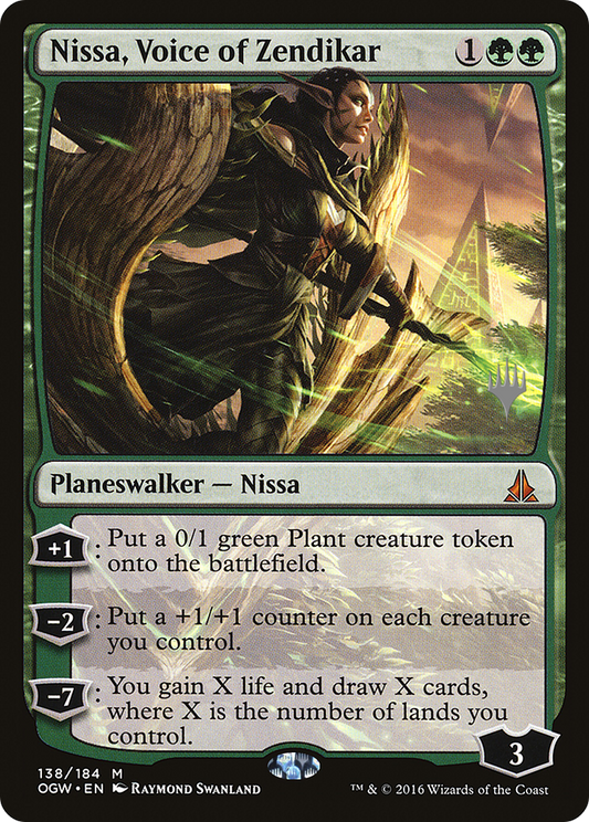 Nissa, Voice of Zendikar (PPIKO-138P) (Foil)