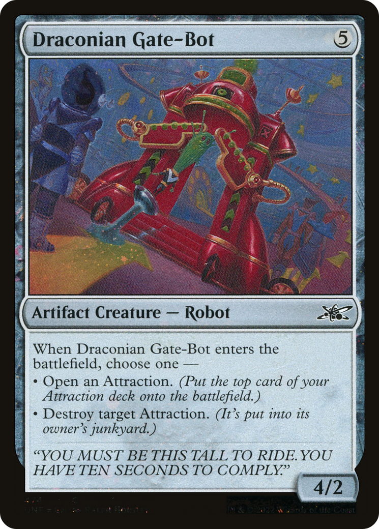 Draconian Gate-Bot (UNF-474) (Galaxy Foil)