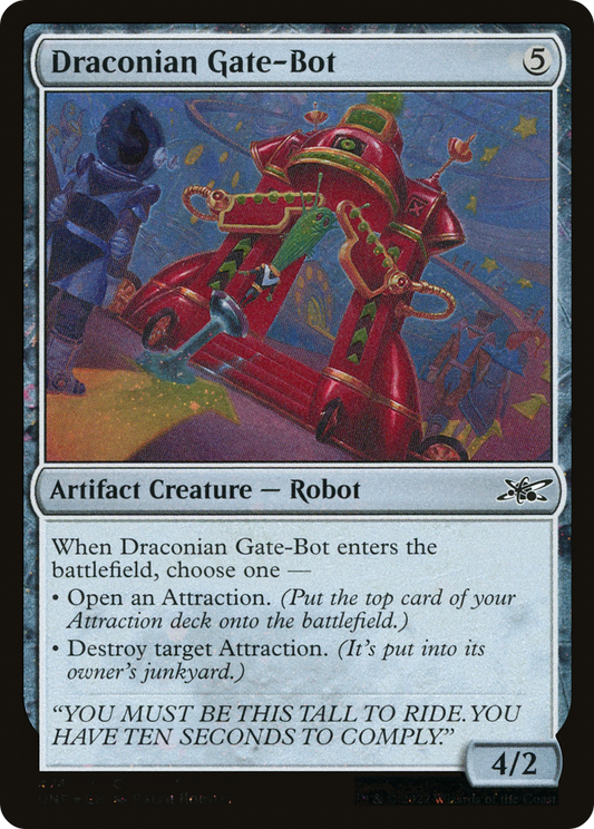 Draconian Gate-Bot (UNF-474) (Galaxy Foil)