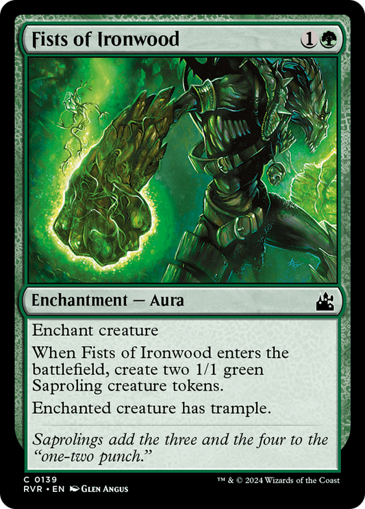 Fists of Ironwood (RVR-139) (Foil)