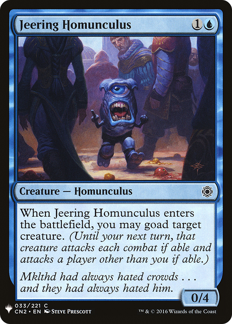 Jeering Homunculus (LIST-CN2-33)