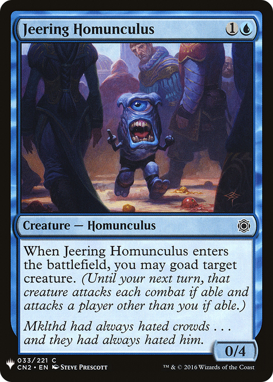 Jeering Homunculus (LIST-CN2-33)