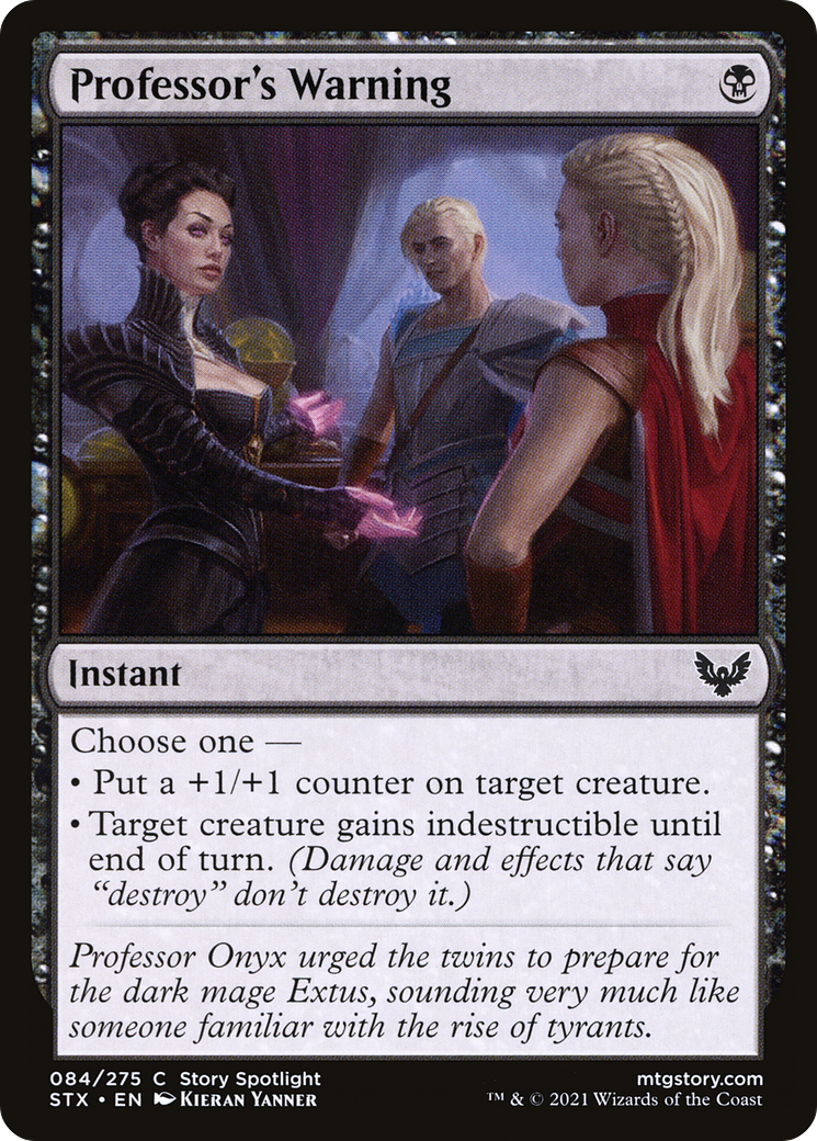 Professor's Warning (STX-084)