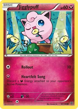 Jigglypuff (87) (XY-087) (Reverse Holofoil)