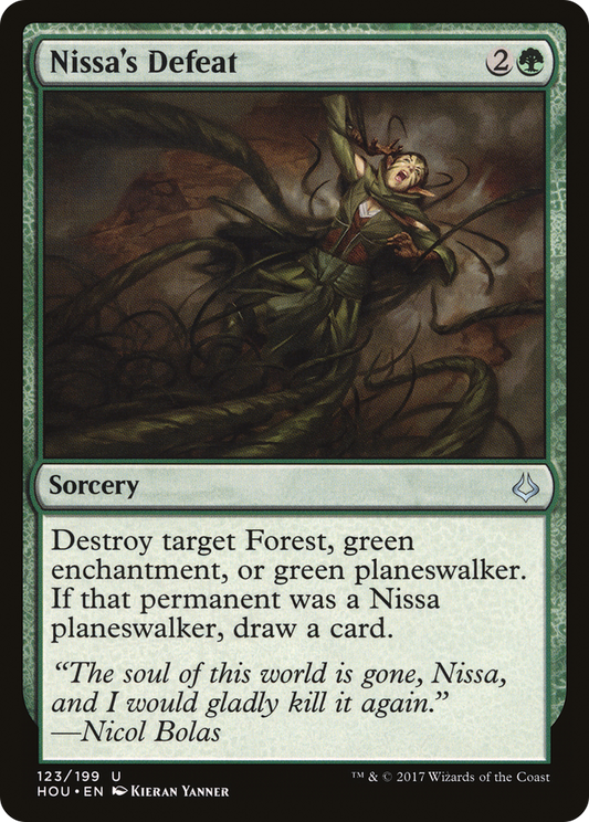 Nissa's Defeat (HOU-123) (Foil)