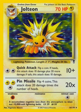 Jolteon (LC-014) (Holofoil)