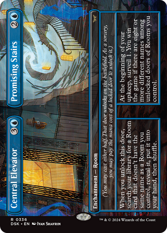 Central Elevator // Promising Stairs (DSK-336) (Borderless)