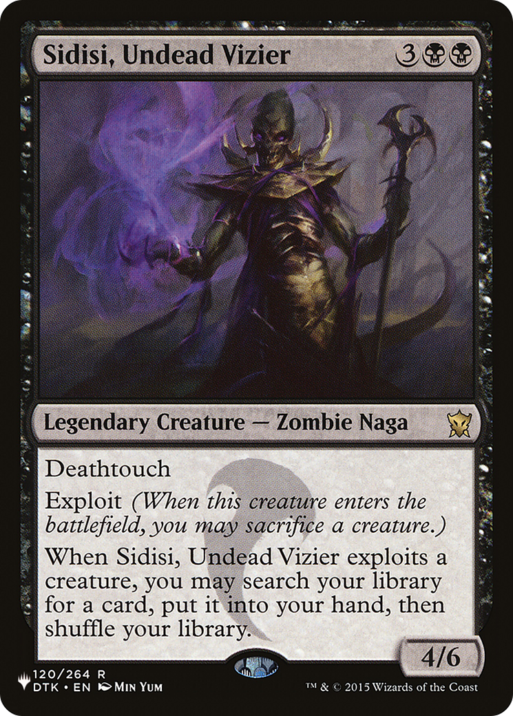 Sidisi, Undead Vizier (LIST-DTK-120)