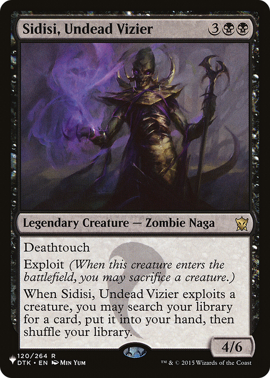 Sidisi, Undead Vizier (LIST-DTK-120)