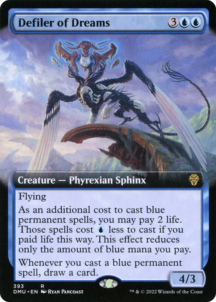 Defiler of Dreams (DMU-393) (Extended Art) (Foil)