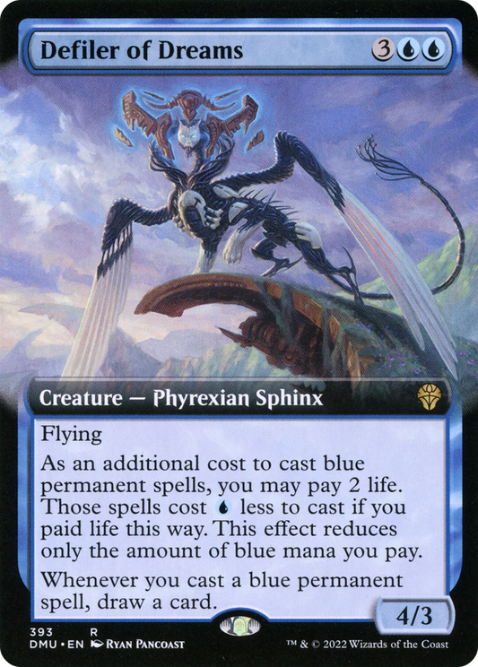 Defiler of Dreams (DMU-393) (Extended Art) (Foil)