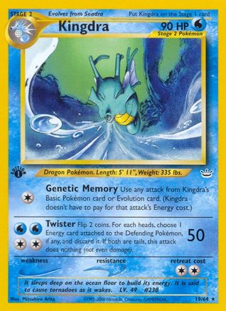 Kingdra (N3-019) (1st Edition)
