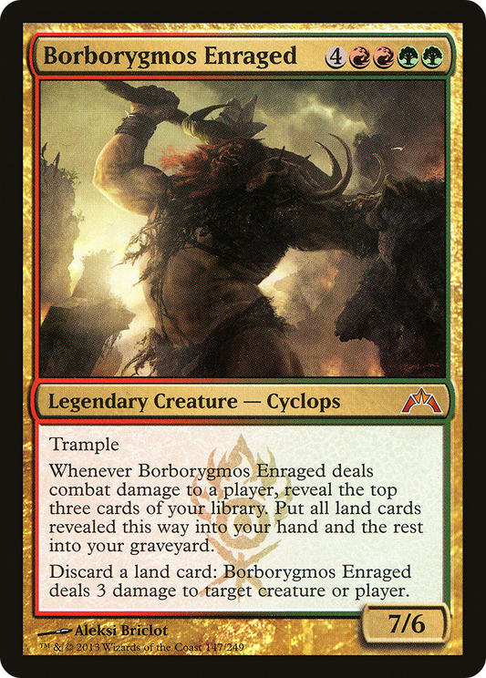Borborygmos Enraged (GTC-147) (Foil)