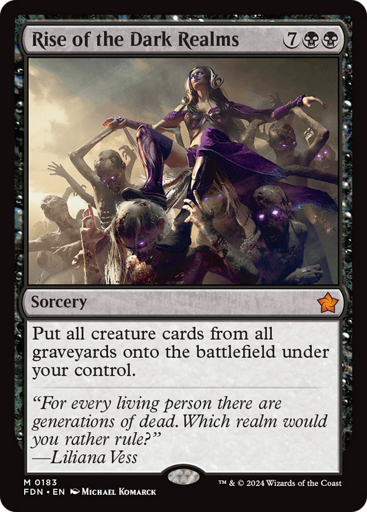 Rise of the Dark Realms (FDN-183) (Foil)