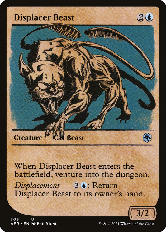 Displacer Beast (AFR-305) (Showcase) (Foil)