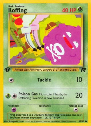 Koffing (TR-058) (Unlimited)