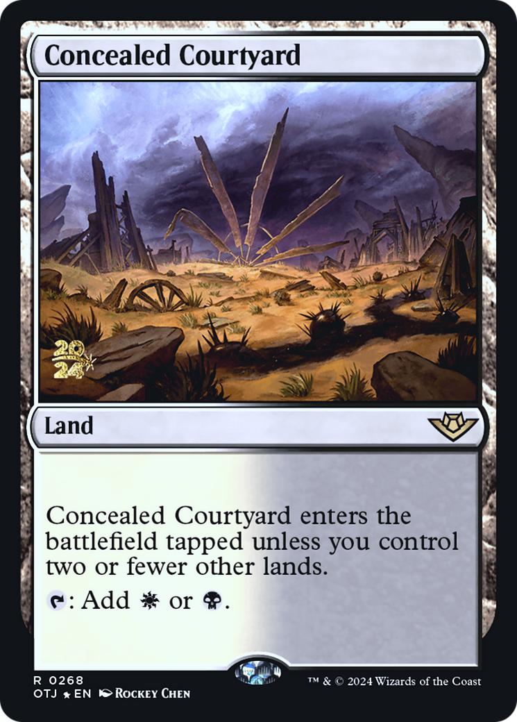 Concealed Courtyard (PRE-268S) (Foil)
