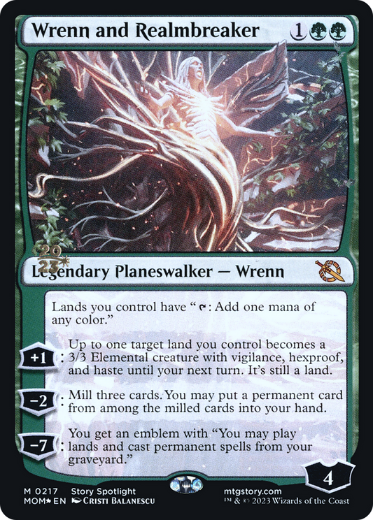 Wrenn and Realmbreaker (PRE-217S) (Foil)