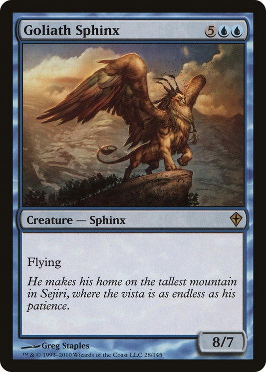 Goliath Sphinx (WWK-028) (Foil)