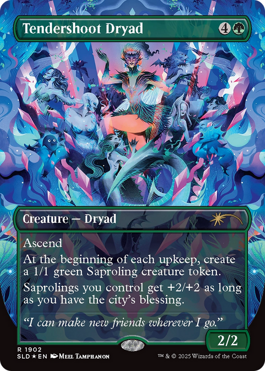 Tendershoot Dryad (SLD-1902) (Borderless) (Foil)