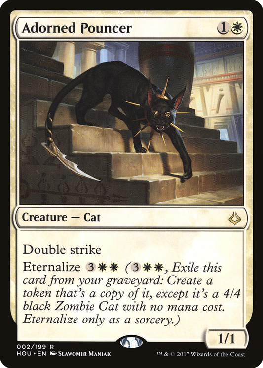 Adorned Pouncer (HOU-002) (Foil)