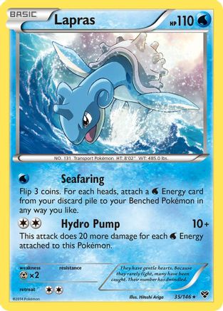 Lapras (XY-035) (Reverse Holofoil)