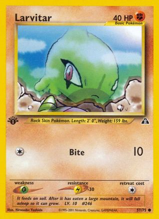 Larvitar (N2-057) (1st Edition)