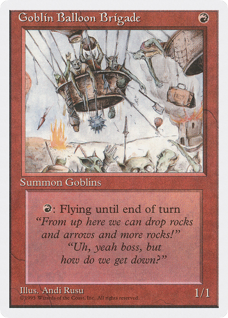 Goblin Balloon Brigade (4ED-197)