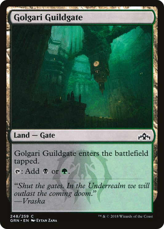 Golgari Guildgate (GRN-248) (Foil)