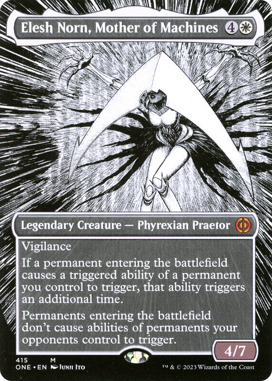 Elesh Norn, Mother of Machines (ONE-415) (Borderless)