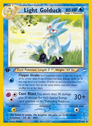 Light Golduck (N4-047) (1st Edition)