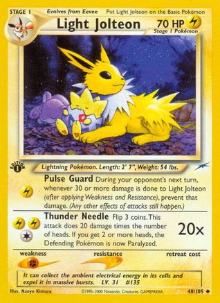 Light Jolteon (N4-048) (Unlimited)
