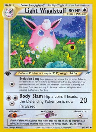 Light Wigglytuff (N4-054) (Unlimited)