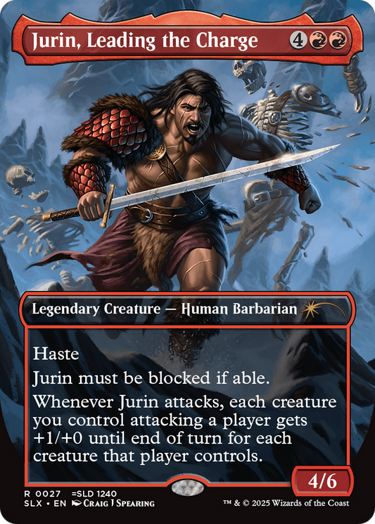 Jurin, Leading the Charge (SLX-027) (Borderless)