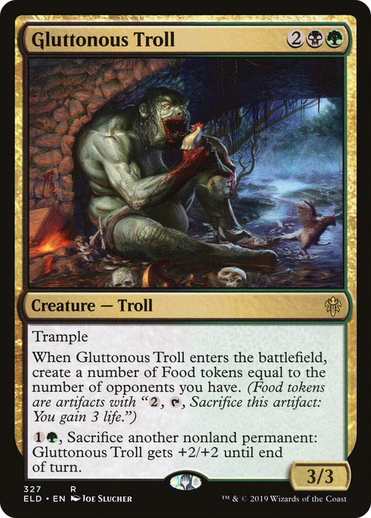 Gluttonous Troll (ELD-327)