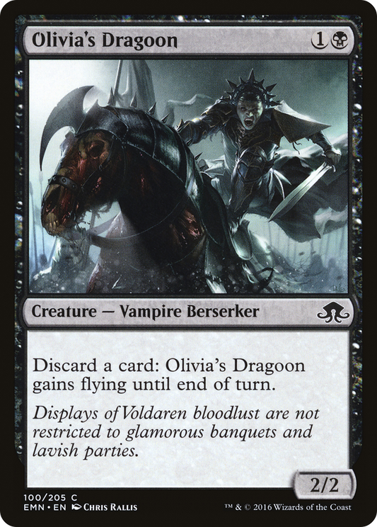 Olivia's Dragoon (EMN-100) (Foil)
