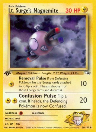 Lt. Surge's Magnemite (50) (G1-050) (Unlimited)