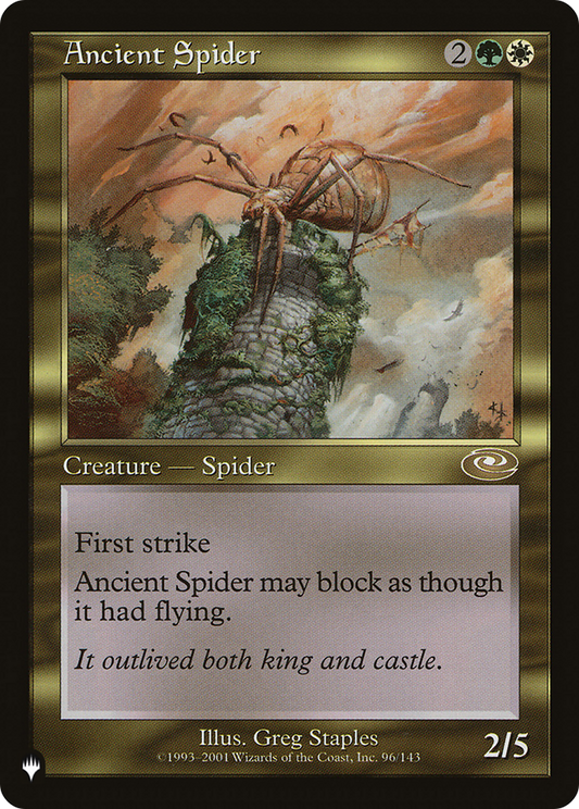 Ancient Spider (LIST-PLS-96)