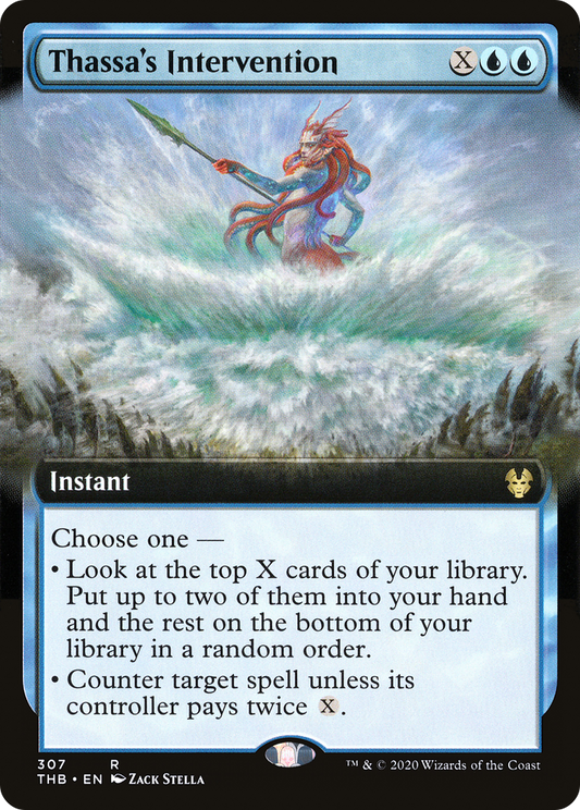 Thassa's Intervention (THB-307) (Extended Art)